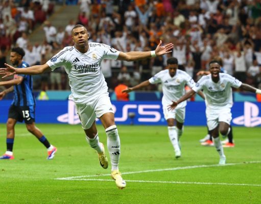 Real Madrid : le premier but de Kylian Mbappé enflamme la toile (vidéo)