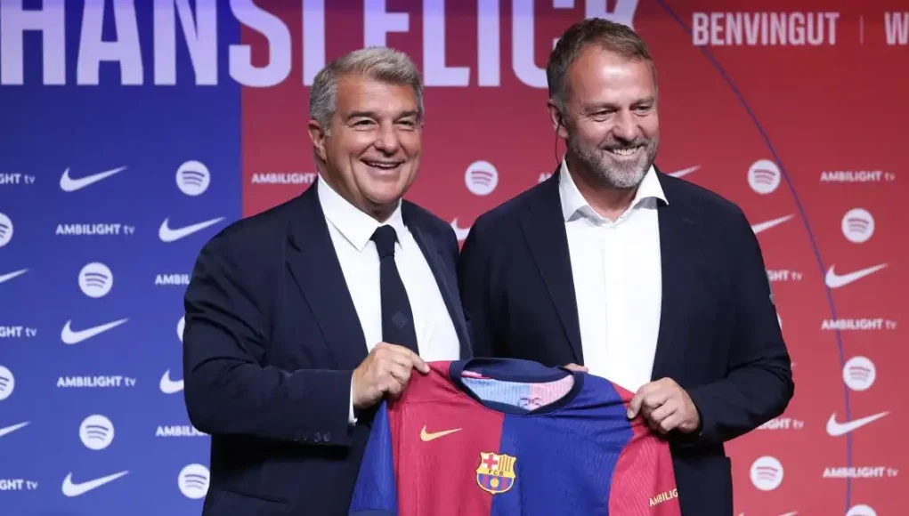 Barça : Hansi Flick impose une règle à Joan Laporta