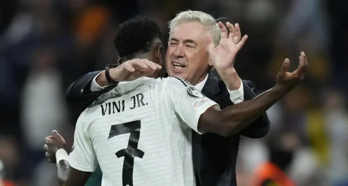 Real Madrid : Vinicius, Ancelotti en a marre et le dit !