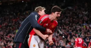 MU - OL : la réaction inattendue du héros Harry Maguire !